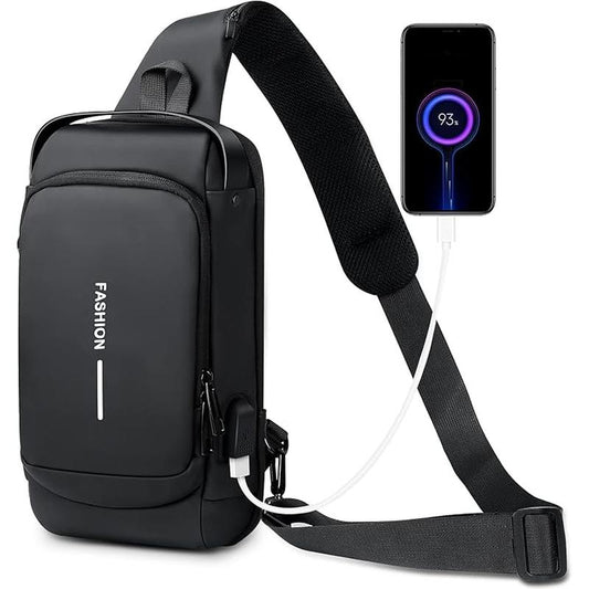 Mochila Antirrobo Impermeable con puerto USB