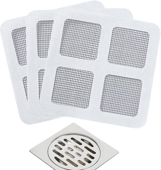 Filtro de Drenaje Metálico para Baño - 3 piezas