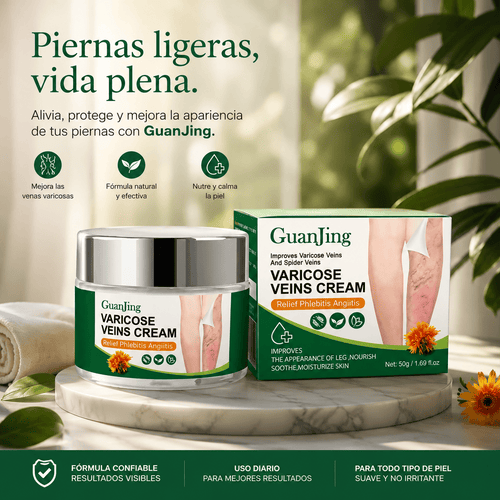 GuanJing Crema para Varices y Aranitas (50g)