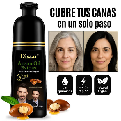 LANZAMIENTO - Nuevo Shampoo Cubre Canas Disaar MARRON 400ML