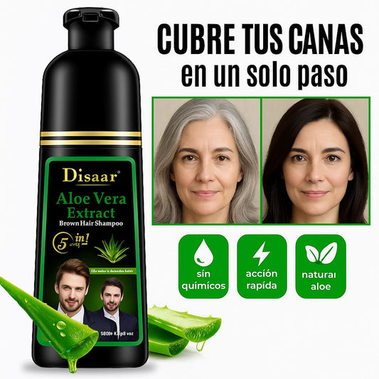 LANZAMIENTO - Nuevo Shampoo Cubre Canas Disaar MARRON 400ML