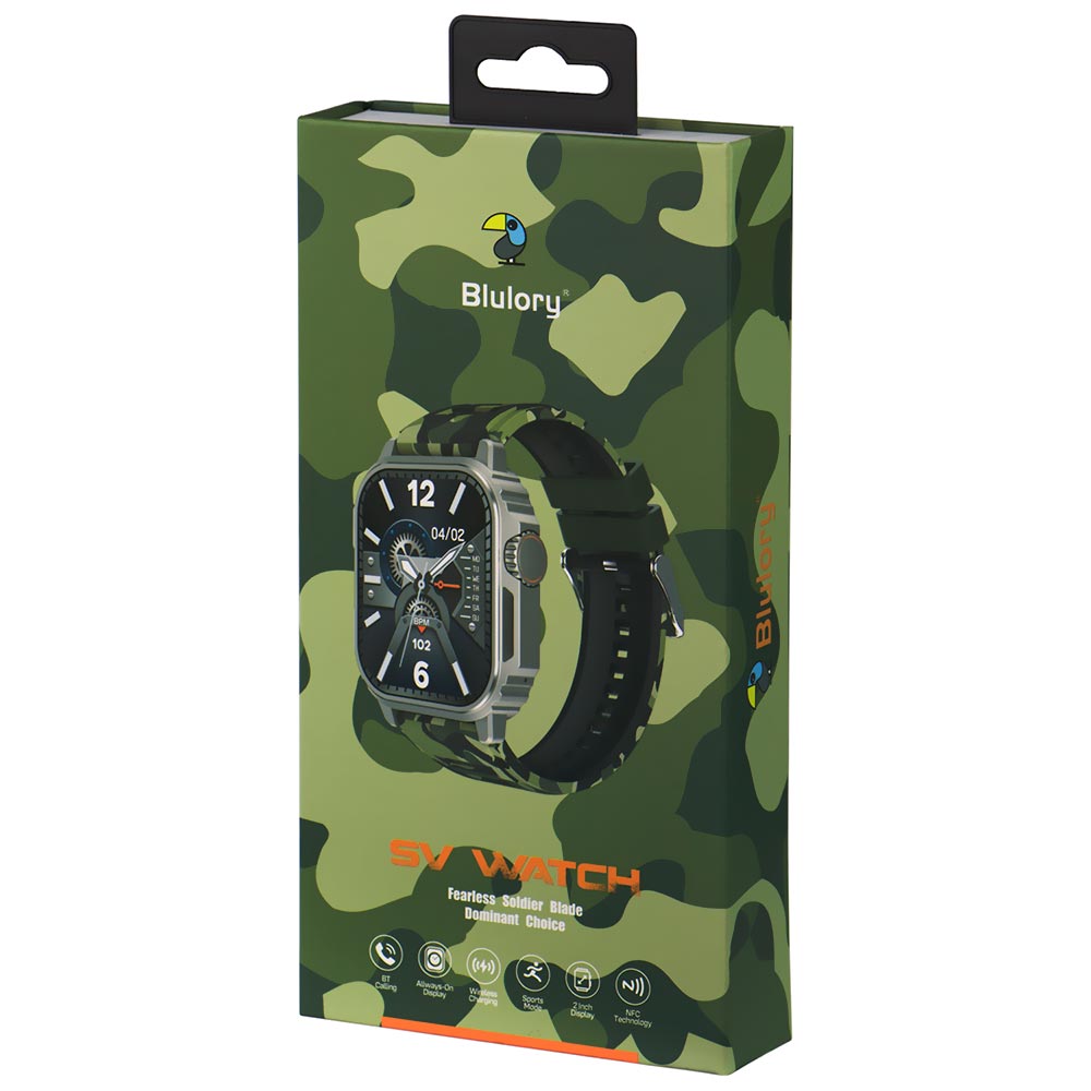 Reloj Smart Blulory SV Watch Army