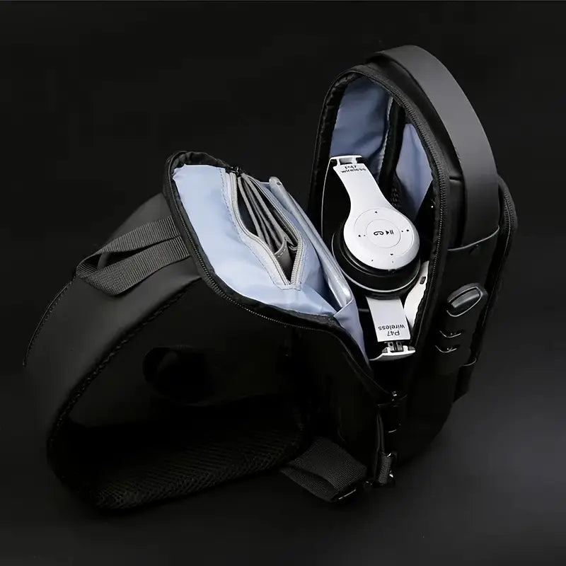Bolso Antirrobo Impermeable con puerto USB