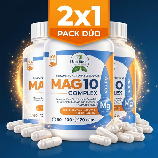 MAG10 Complex — 10 Tipos de Magnesio · Pack 2x1